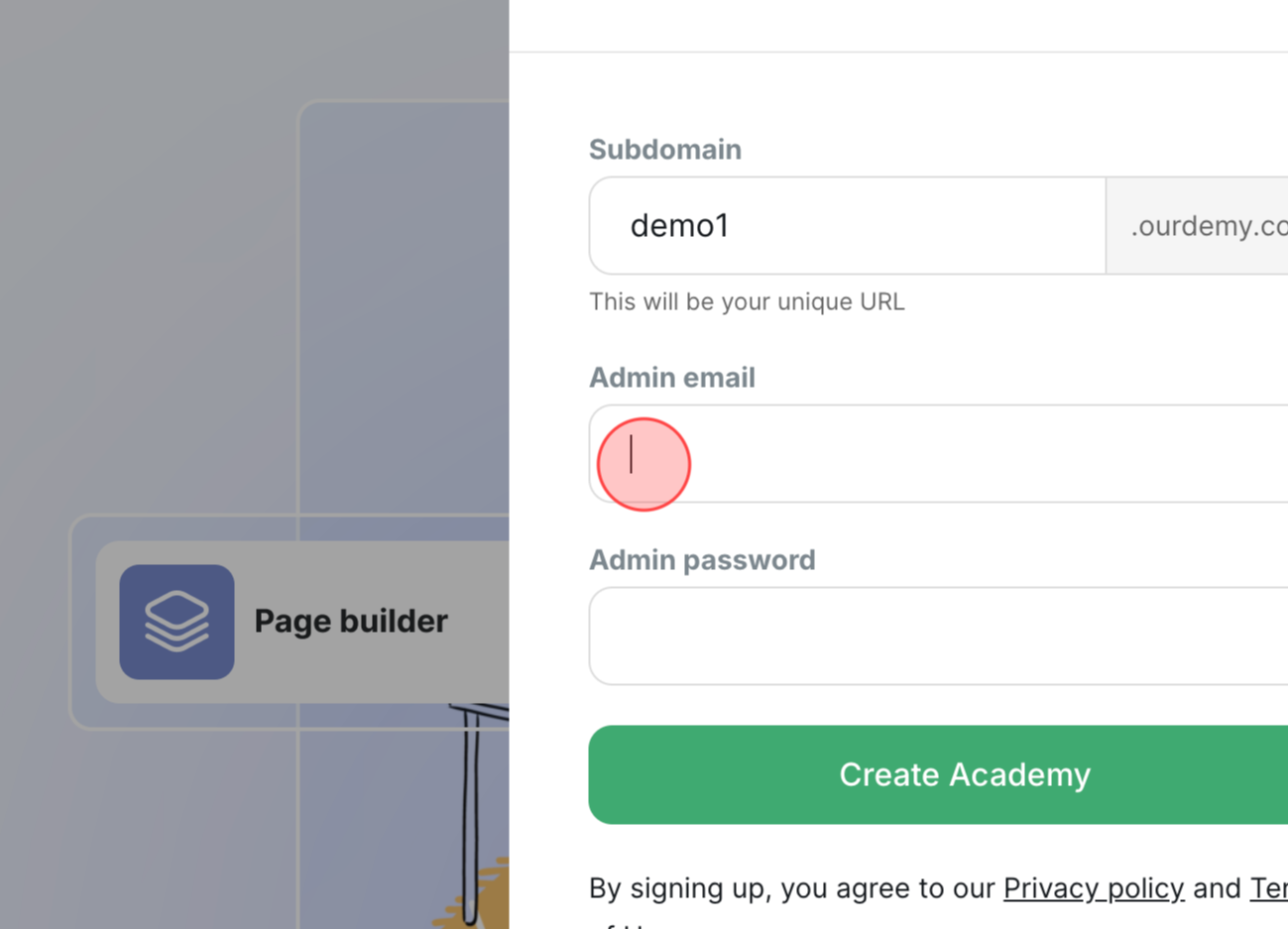 Screenshot for step 3