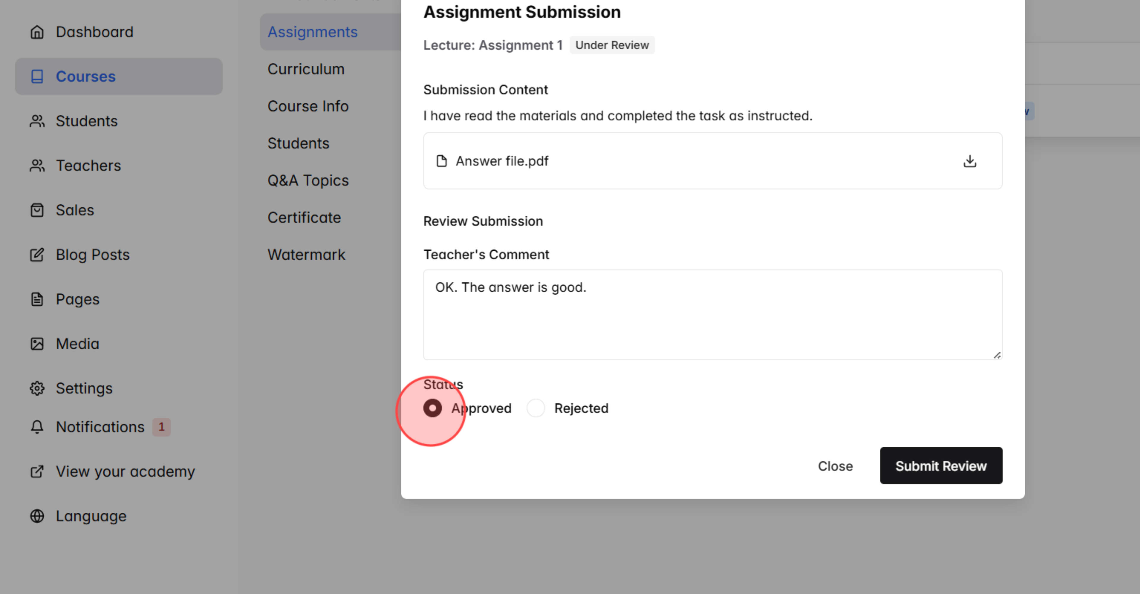 Screenshot for step 7