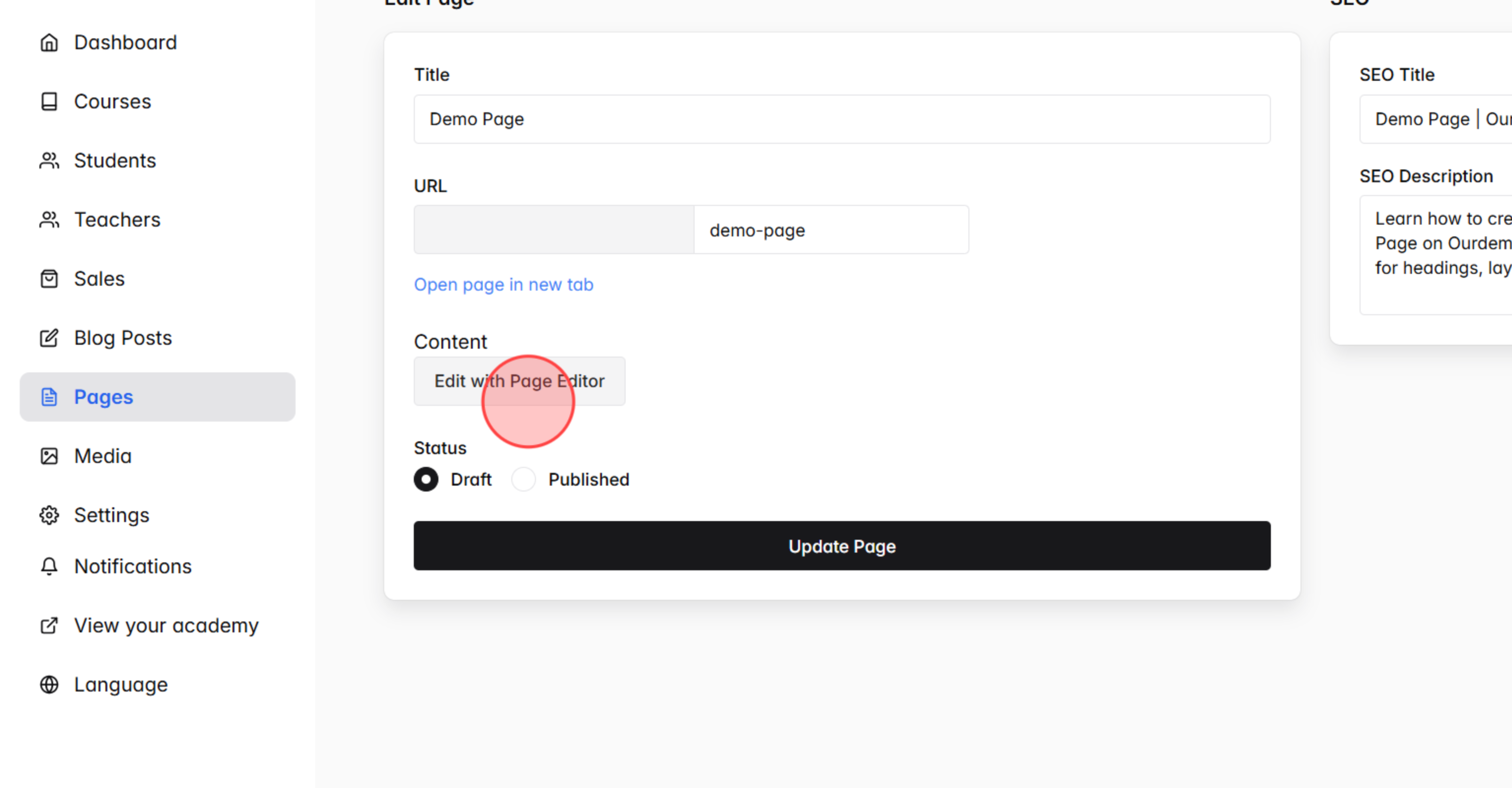 Screenshot for step 3