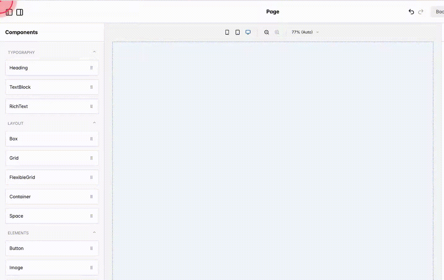 Screenshot for step 1