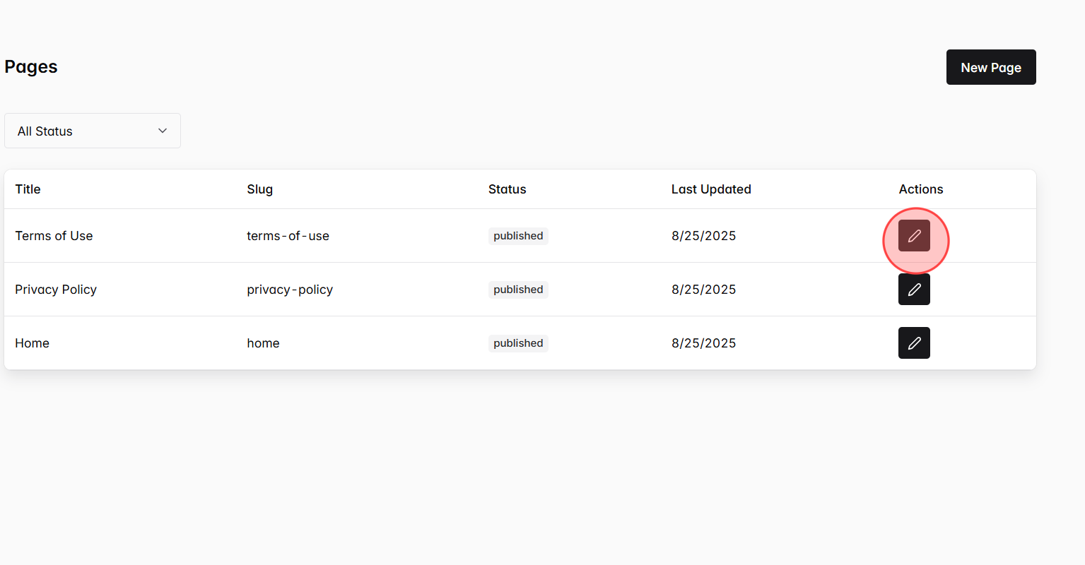 Screenshot for step 1