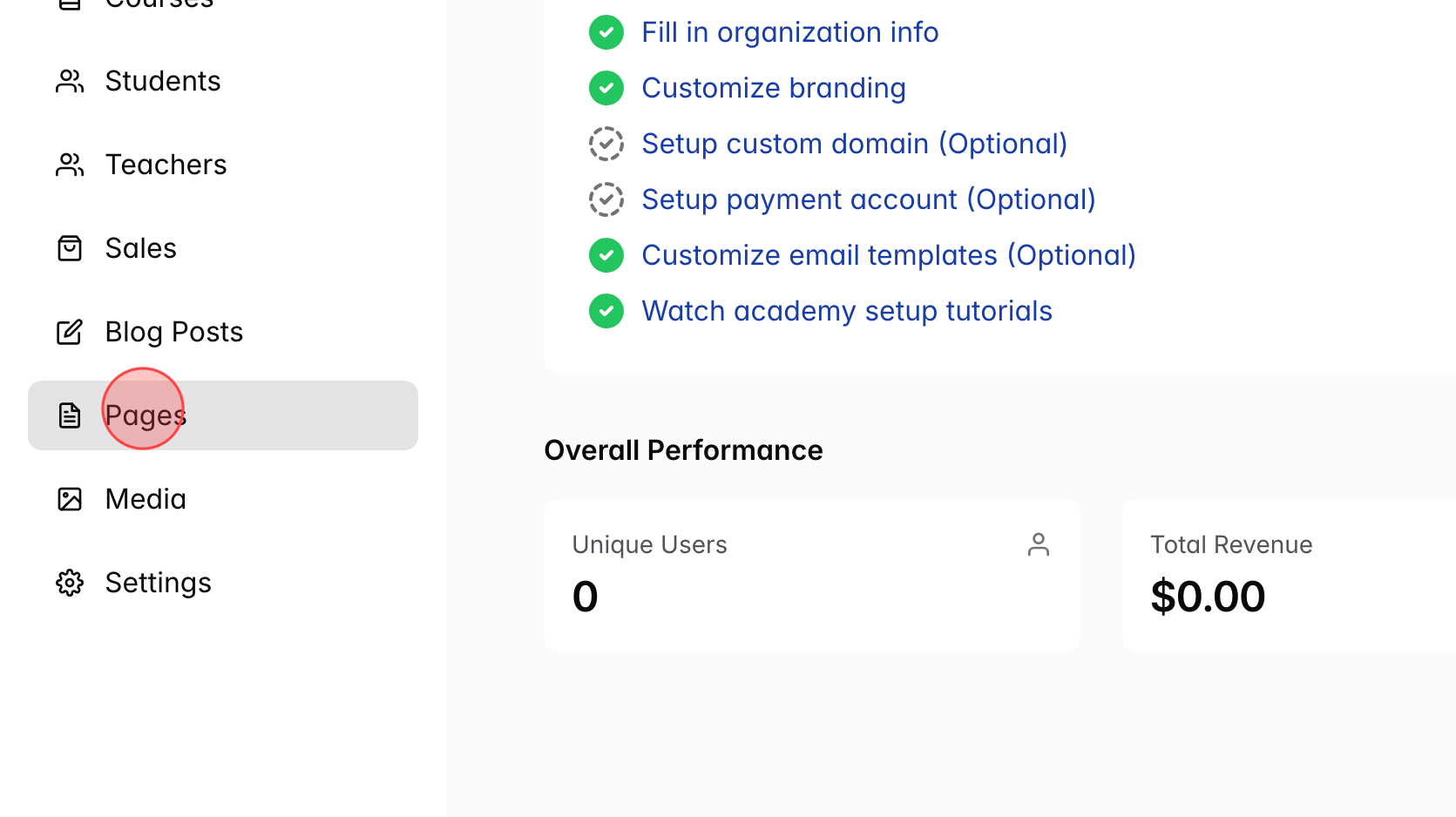 Screenshot for step 1