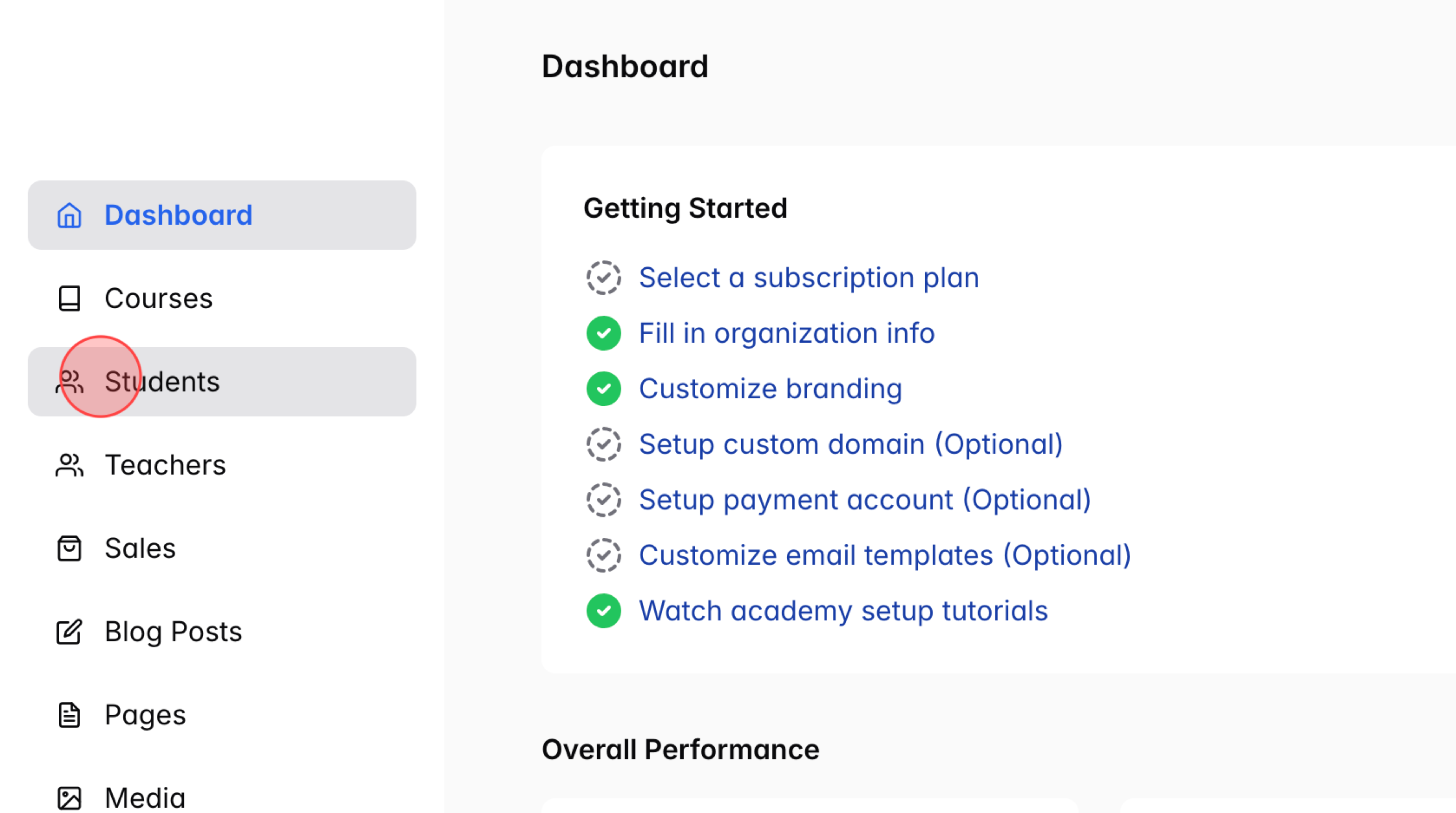 Screenshot for step 1