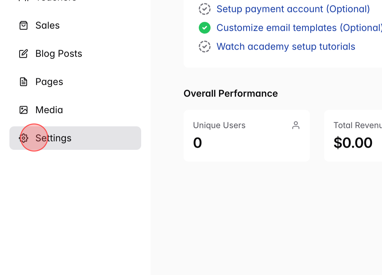 Screenshot for step 1