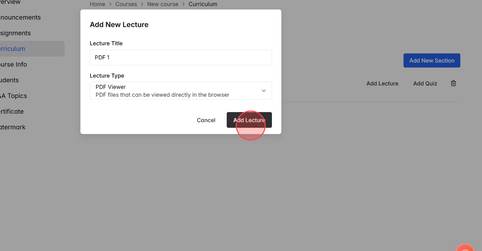 Screenshot for step 5