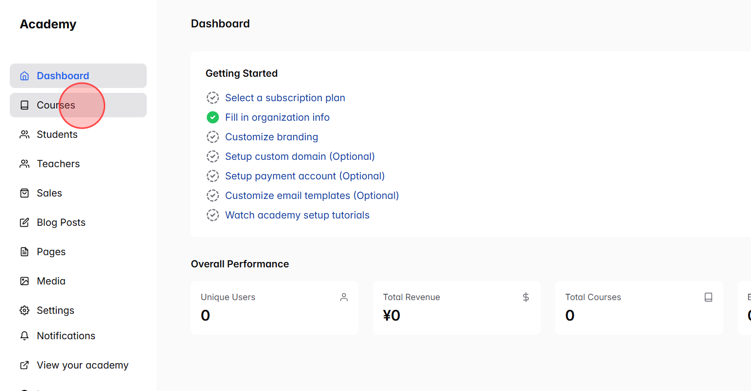 Screenshot for step 1
