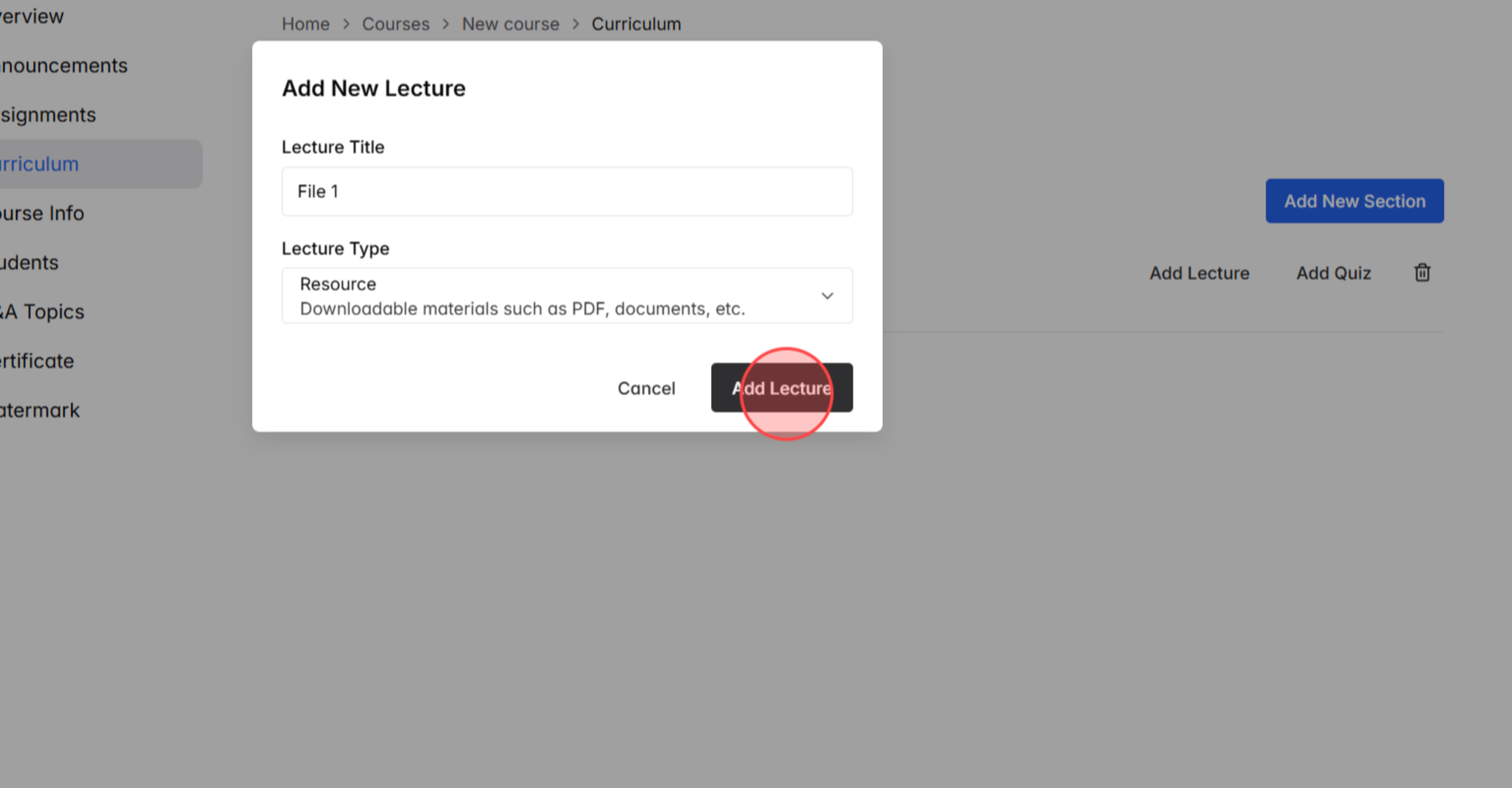 Screenshot for step 5