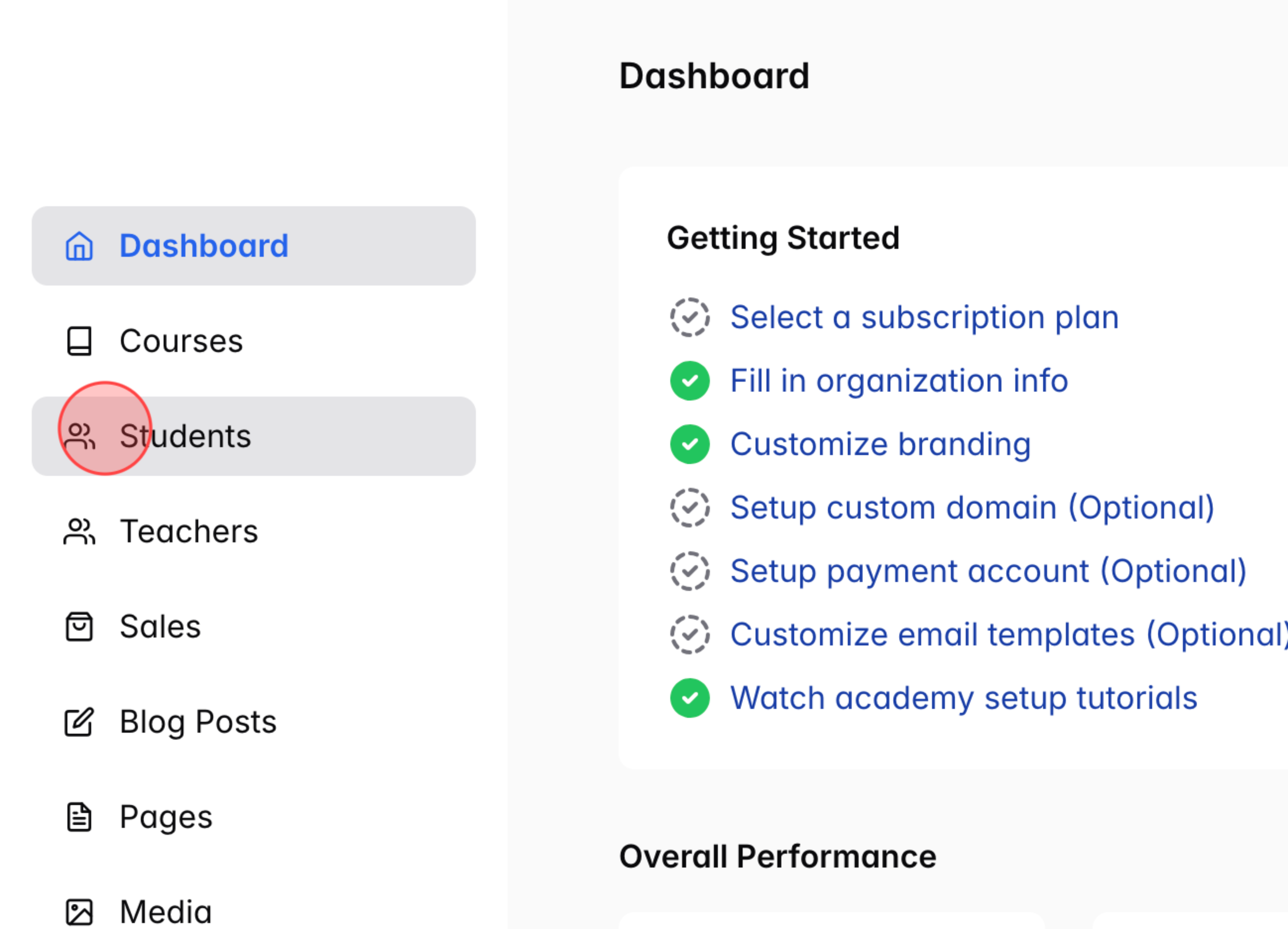 Screenshot for step 1