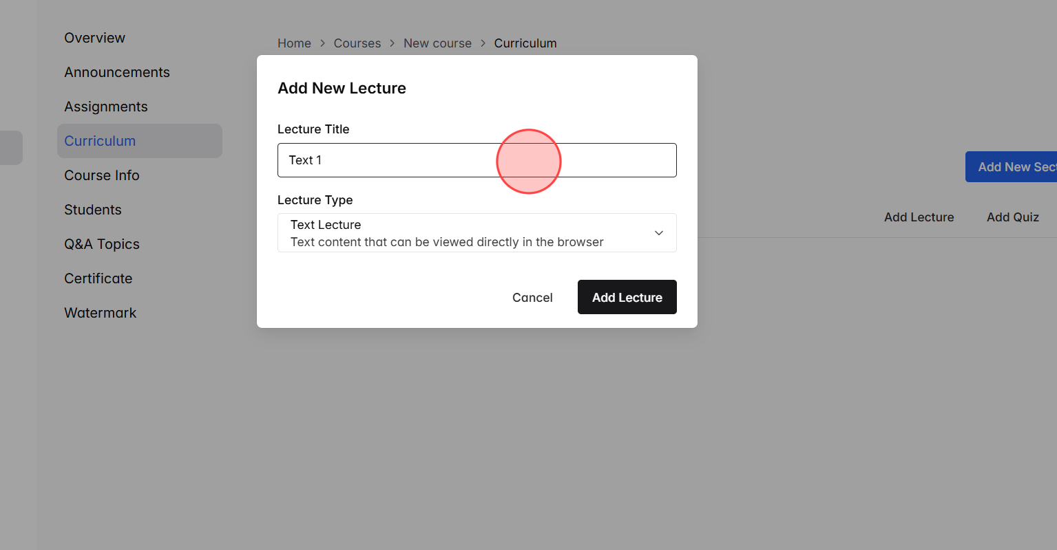Screenshot for step 4