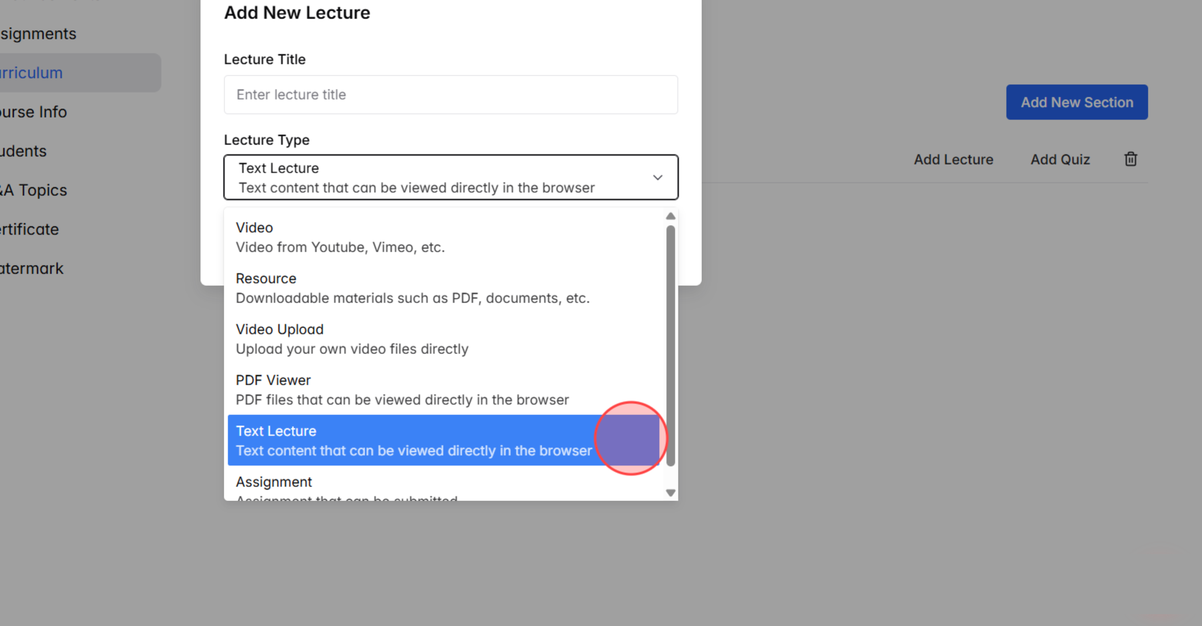 Screenshot for step 3