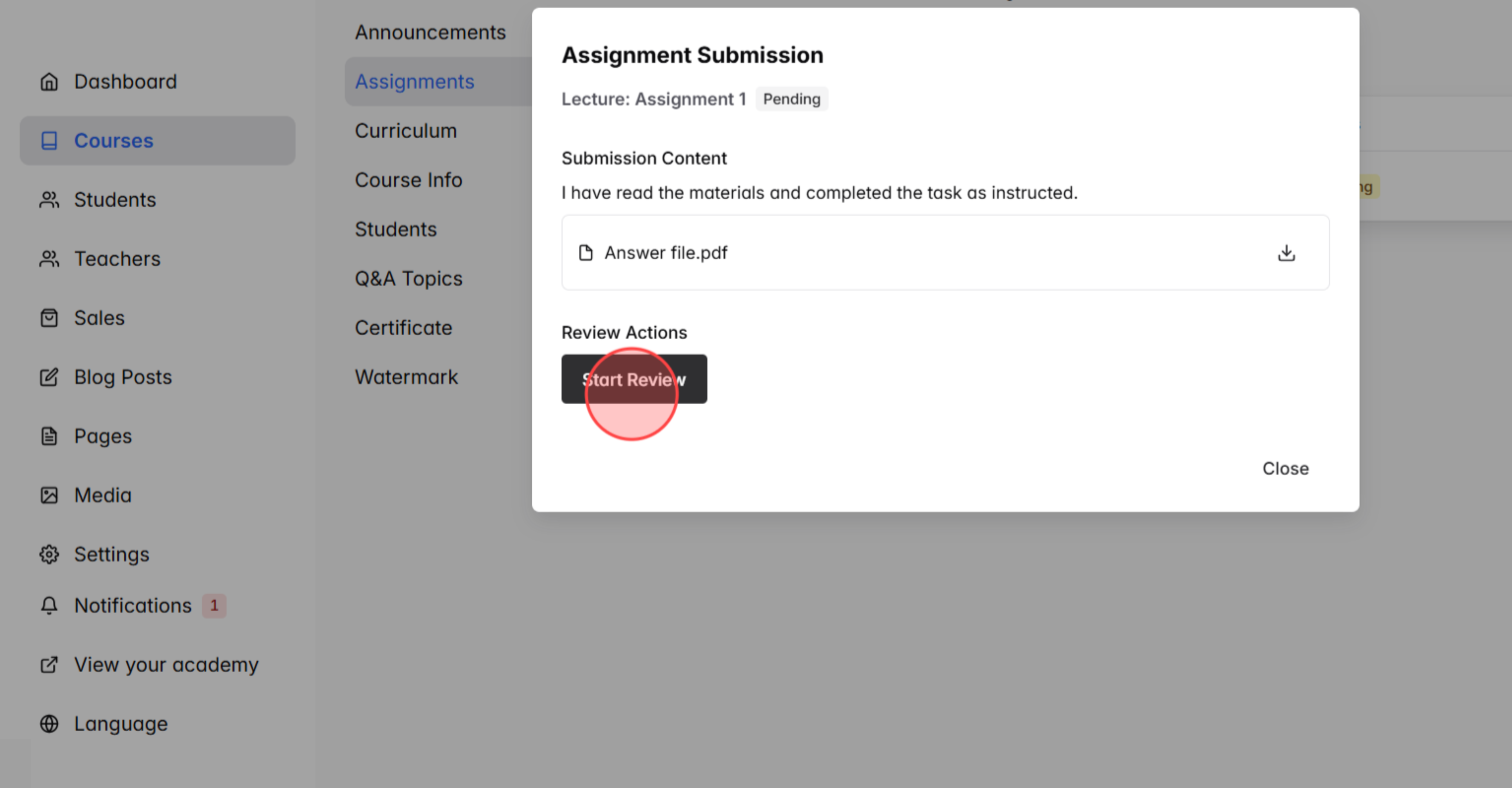 Screenshot for step 5
