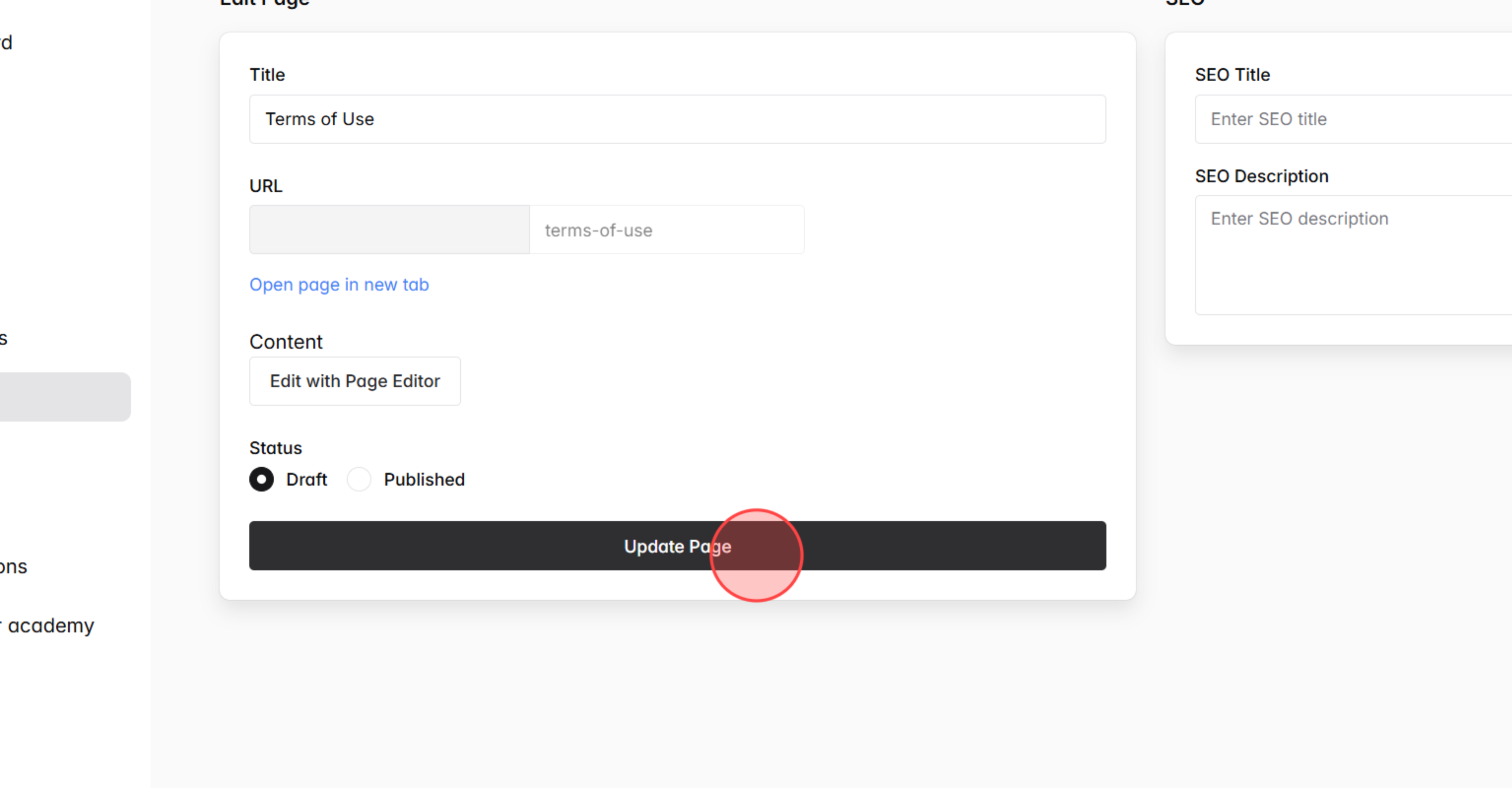 Screenshot for step 3