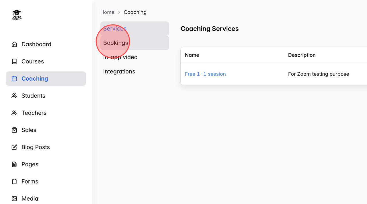 Screenshot for step 1
