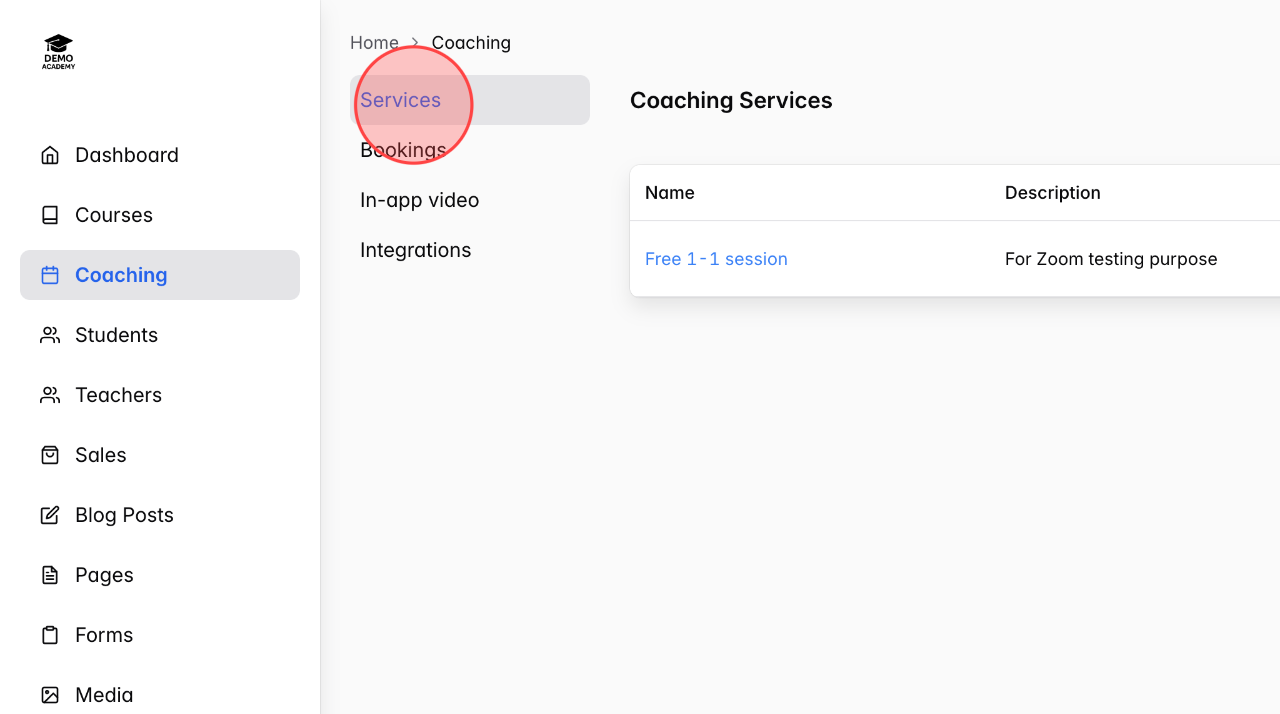 Screenshot for step 1