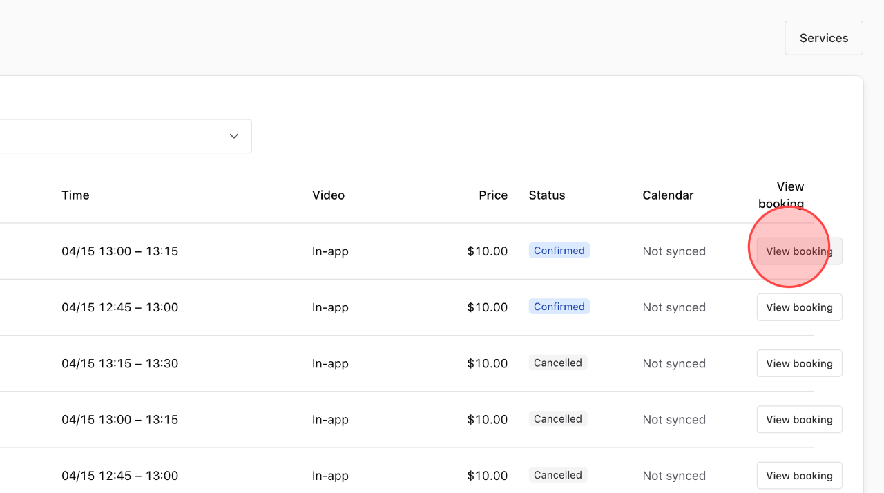 Screenshot for step 2