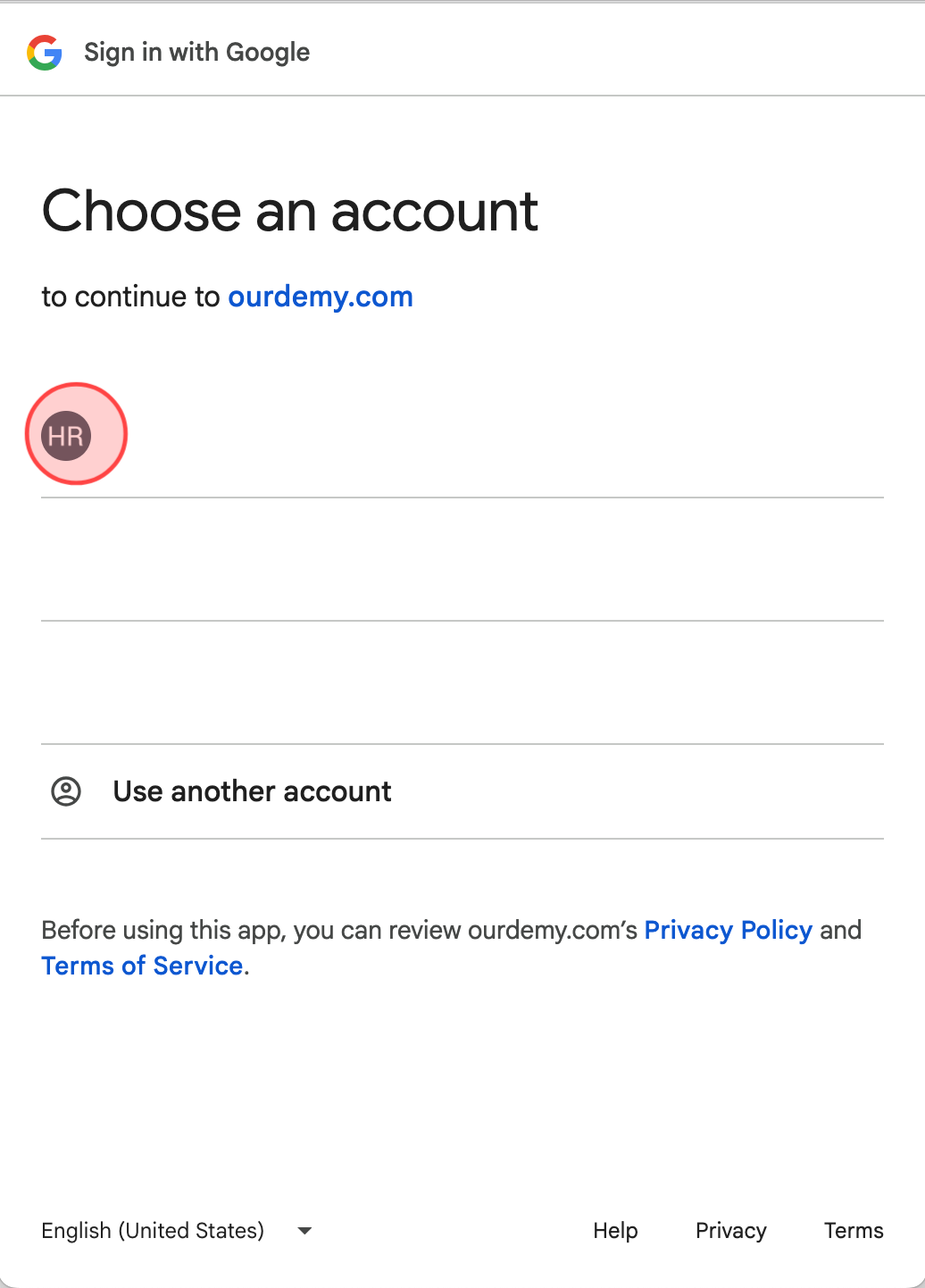 Screenshot for step 3
