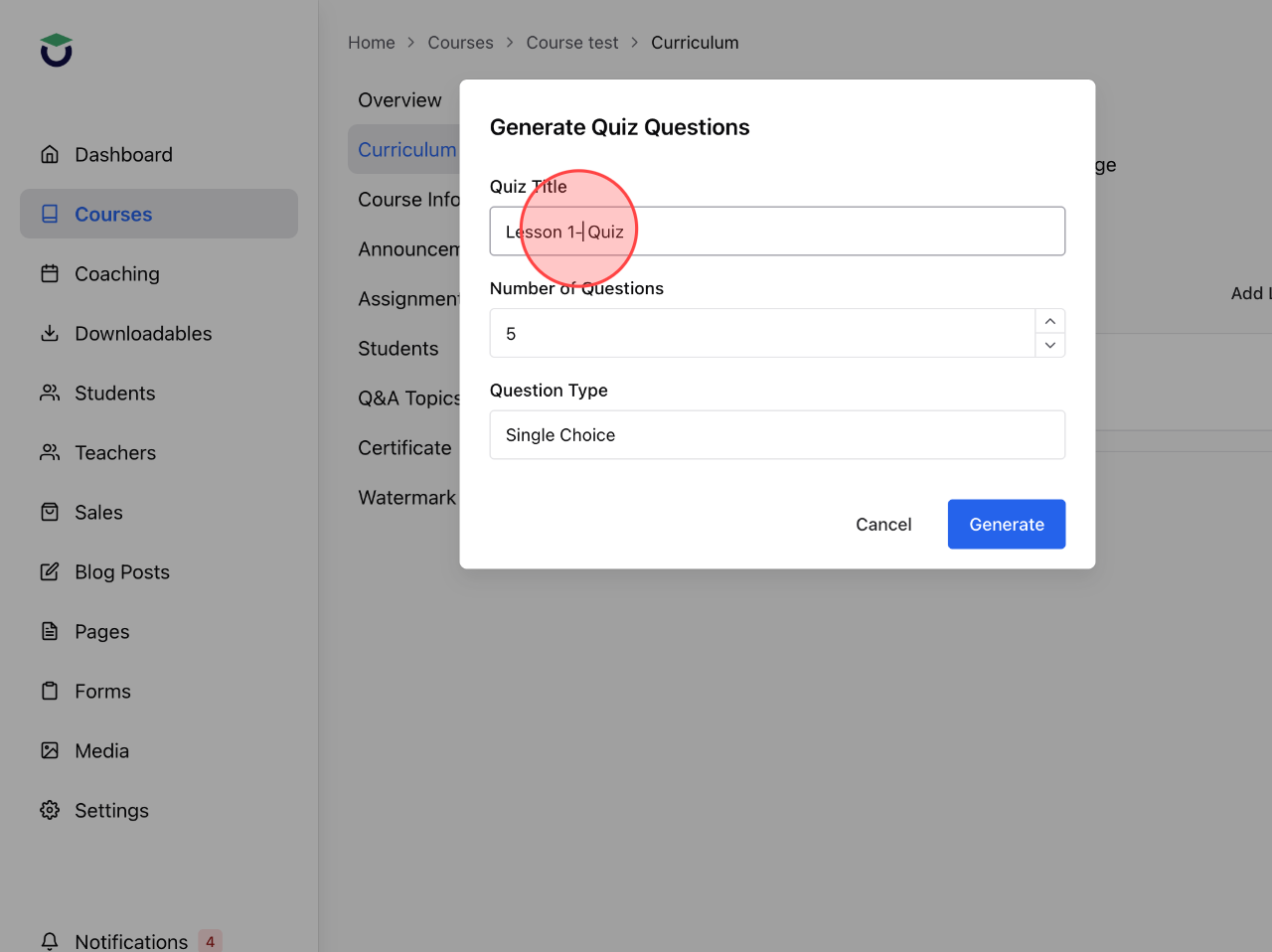 Screenshot for step 5