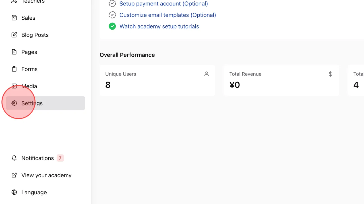Screenshot for step 1