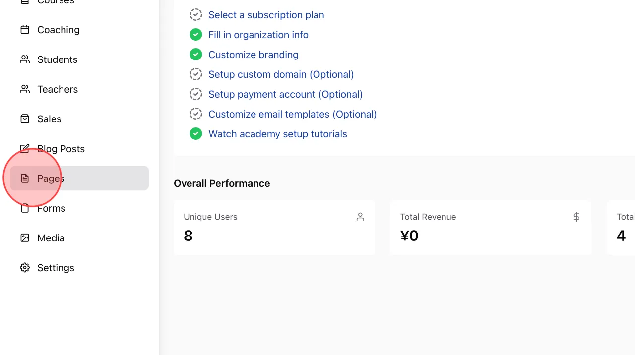 Screenshot for step 1