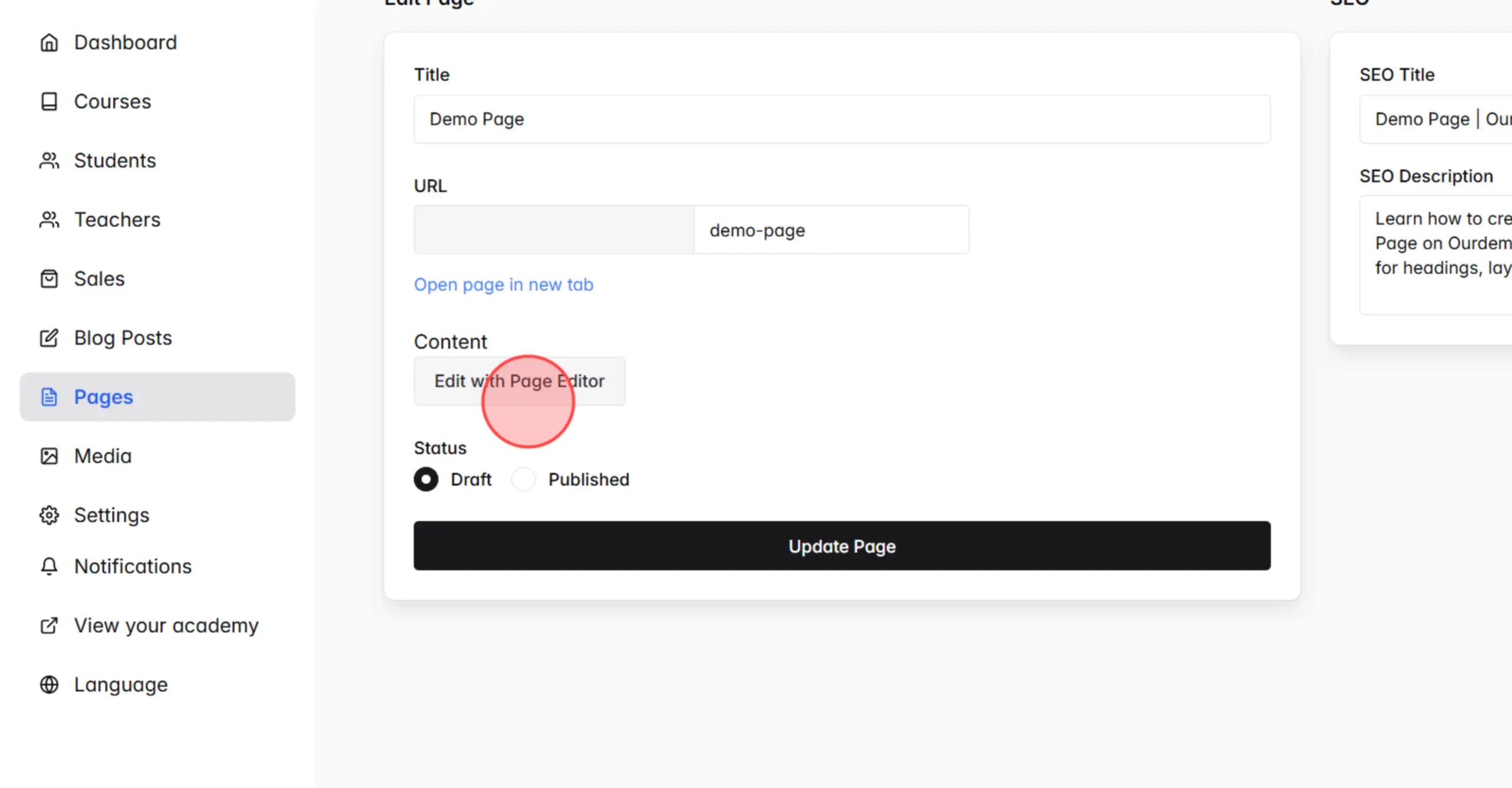 Screenshot for step 3